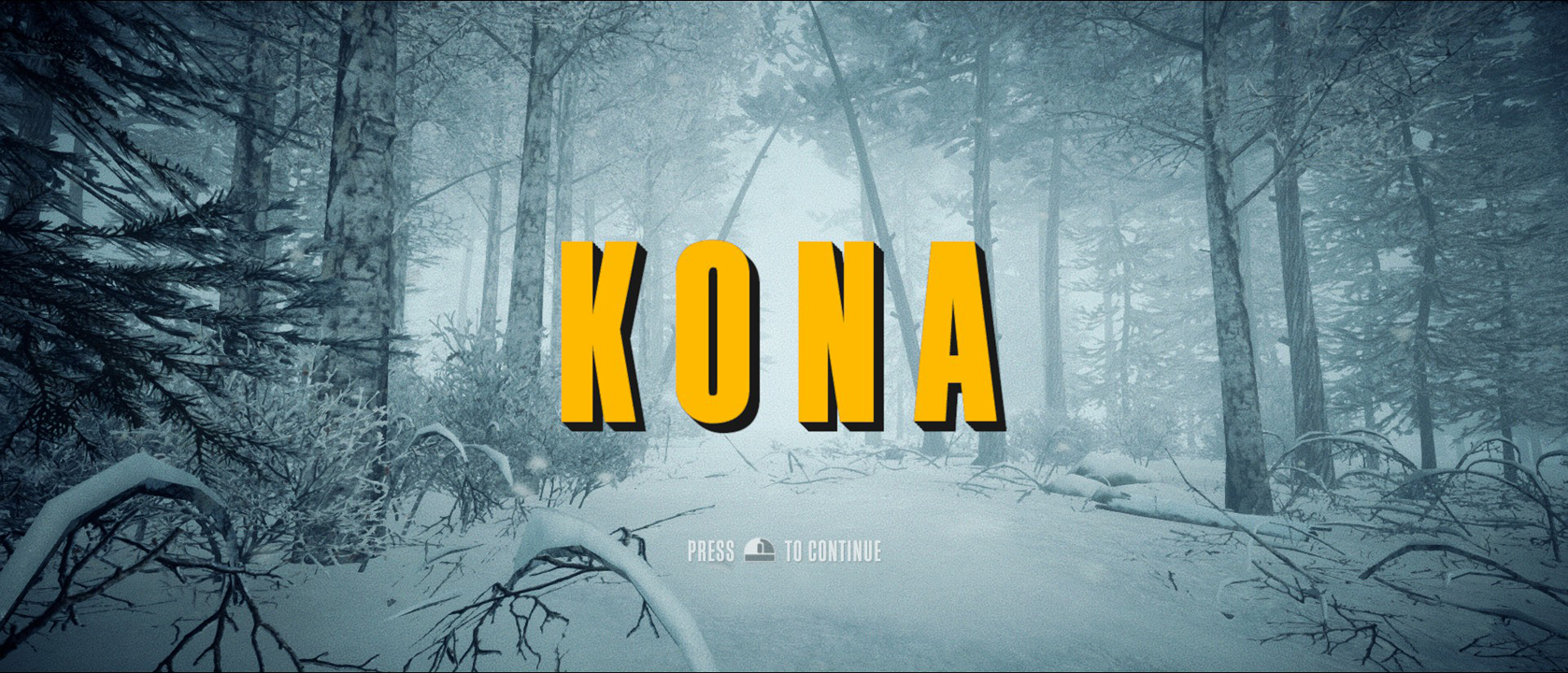 Kona Title Screen